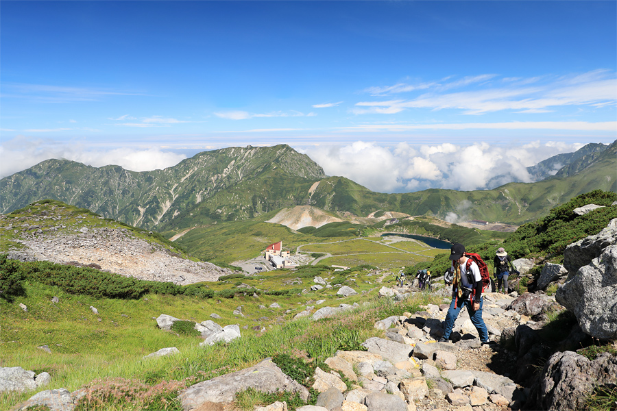 室堂山 / 晴