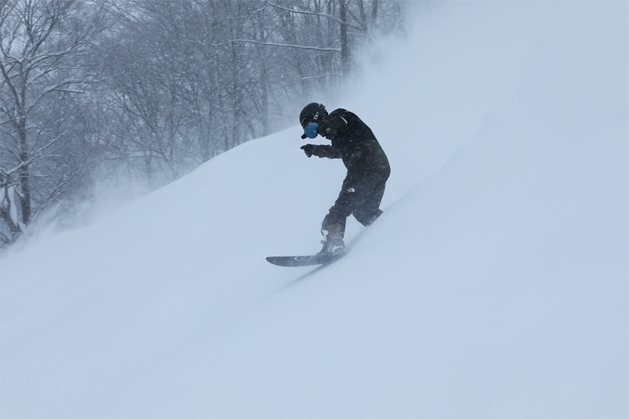 385cm / 雪