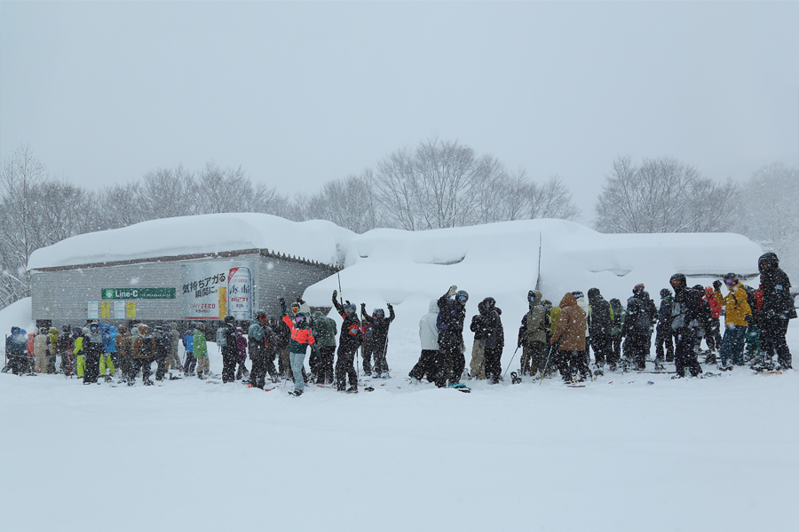 375cm / 雪