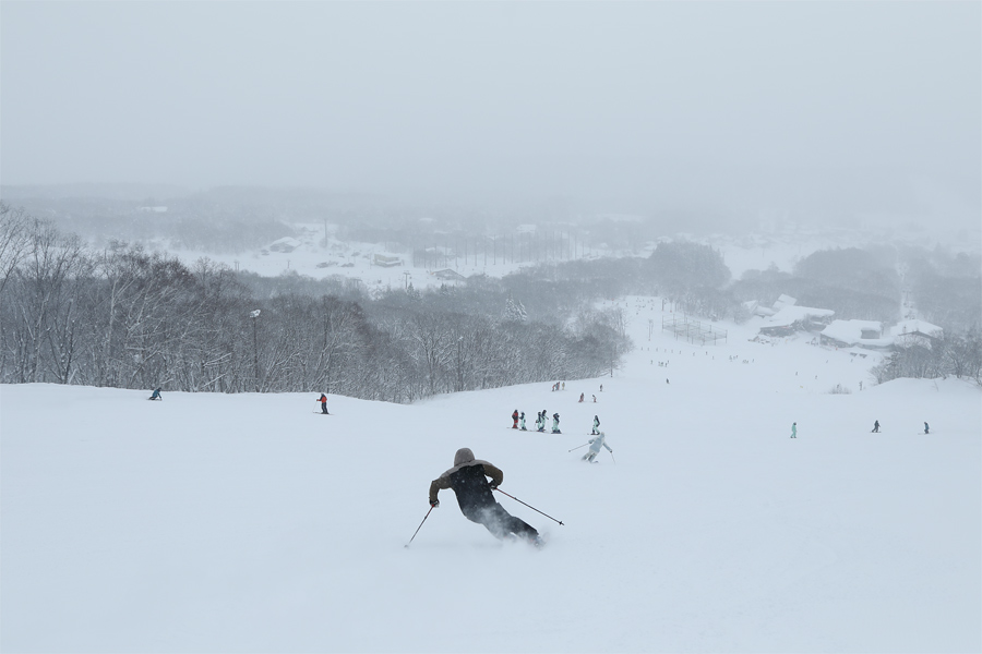 396cm / 雪