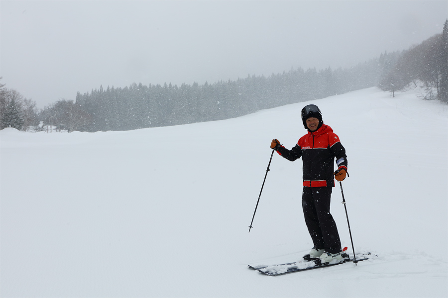 155cm / 雪